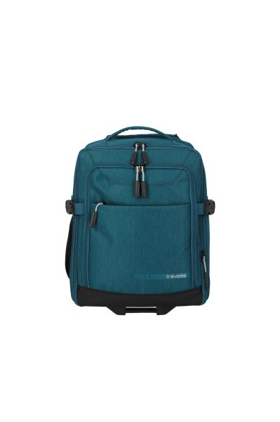 Travelite Kick Off Trolley Backpack Petrol