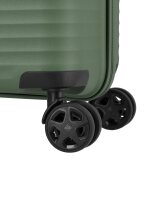 Travelite Air Stripe Trolley 4w L/M exp./S Green