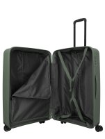 Travelite Air Stripe Trolley 4w L/M exp./S Green
