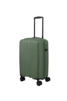 Travelite Air Stripe Trolley 4w S Slim Green