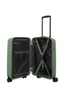 Travelite Air Stripe Trolley 4w S Slim Green