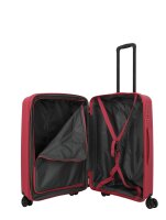 Travelite Air Stripe Trolley 4w M exp Red