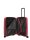 Travelite Air Stripe Trolley 4w M exp Red