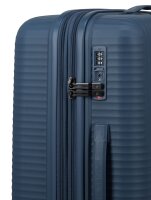 Travelite Air Stripe Trolley 4w M exp Navy