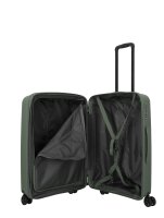 Travelite Air Stripe Trolley 4w M exp Green