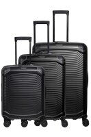 Travelite Millennium Trolley 4w L/M exp./S Black