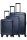 Travelite Millennium Trolley 4w L/M exp./S Navy