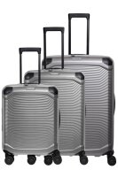 Travelite Millennium Trolley 4w L/M exp./S Silver