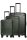 Travelite Millennium Trolley 4w L/M exp./S Pine Green
