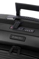 Travelite Millennium Trolley 4w S F. Pocket Black