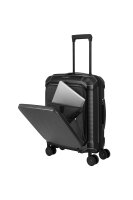 Travelite Millennium Trolley 4w S F. Pocket Black