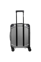 Travelite Millennium Trolley 4w S F. Pocket Silver