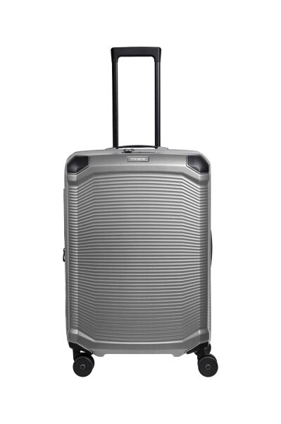 Travelite Millennium Trolley 4w M exp. Silver