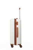 Travelite Bali Trolley M 67 Weiss/Cognac