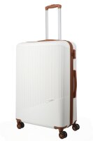 Travelite Bali Trolley L 77 Weiss/Cognac