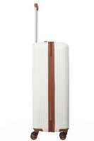 Travelite Bali Trolley L 77 Weiss/Cognac