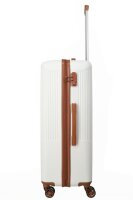 Travelite Bali Trolley L 77 Weiss/Cognac
