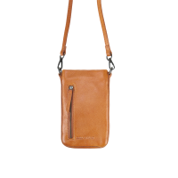 Bull Hunt Phone Wallet-Tan