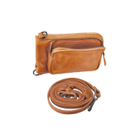 Bull Hunt Phone Wallet-Tan