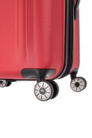 Travelite City Kofferset 3-tlg. 4w L/M/S Rot