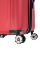 Travelite City 4w Trolley L erw. Rot