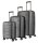 Travelite Air Base Kofferset 3-tlg. 4w L/M erw./S anthrazit