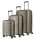Travelite Air Base Kofferset 3-tlg. 4w L/M erw./S champagner