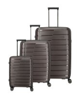 Travelite Air Base Kofferset 3-tlg. 4w L/M erw./S coffee