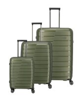 Travelite Air Base Kofferset 3-tlg. 4w L/M erw./S olive
