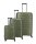 Travelite Air Base Kofferset 3-tlg. 4w L/M erw./S olive