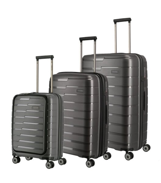 Travelite Air Base 4w L/M/S mit Vortasche Anthrazit