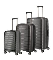 Travelite Air Base 4w L/M/S mit Vortasche Anthrazit