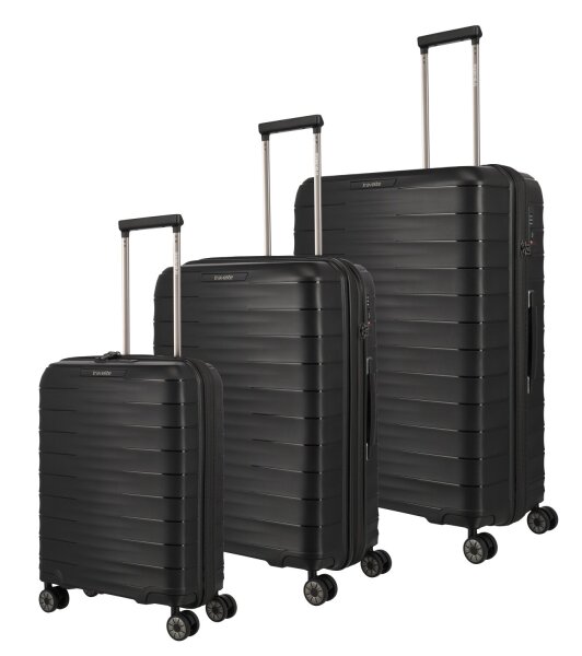 Travelite Mooby 4w L/M/S Schwarz