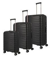 Travelite Mooby 4w L/M/S Schwarz