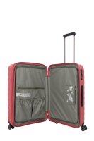 Travelite Mooby 4w Trolley L Rot