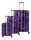 Travelite Lascana Edition 4W L/M/S Kofferset Purple Swirl