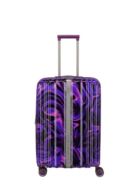 Travelite Lascana Edition 4W Trolley M Purple Swirl
