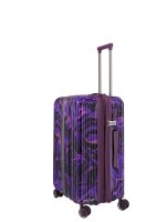Travelite Lascana Edition 4W Trolley M Purple Swirl