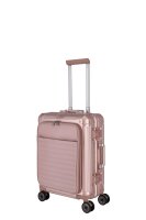 Travelite Next 4w Trolley S mit Vortasche 55 Rose