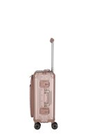 Travelite Next 4w Trolley S mit Vortasche 55 Rose
