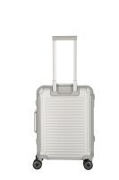 Travelite Next 4w Trolley S mit Vortasche 55 Silber