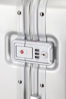 Travelite Next 4w trolley S Silber