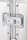Travelite Next 4w trolley S Silber