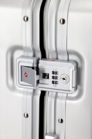 Travelite Next 4w Trolley M Silber