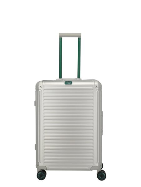 Travelite Next 4w Trolley M Silber-Grün
