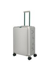 Travelite Next 4w Trolley M Silber-Grün