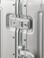 Travelite Next 4w Trolley M Silber-Grün