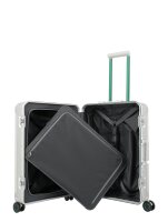 Travelite Next 4w Trolley M Silber-Grün