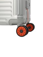 Travelite Next 4w Trolley M Silber-Orange