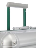 Travelite Next 4w Trolley L Silber-Grün